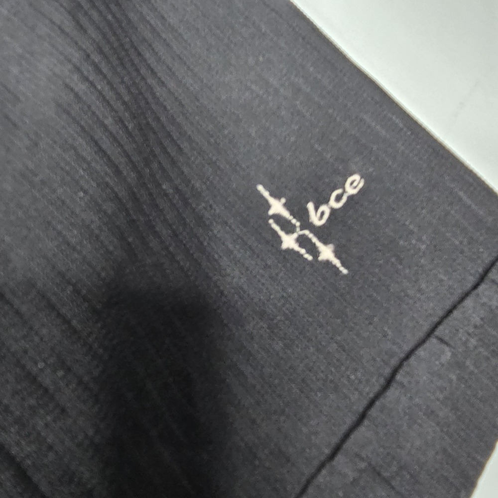 BC Ethic Shirt Mens Large L Black Mesh Panel Retro Rockabilly Y2K Vintage Lounge - Picture 2 of 9